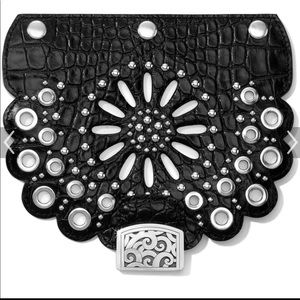 NWT Brighton Your Bag Glam Rock Snappy Flap